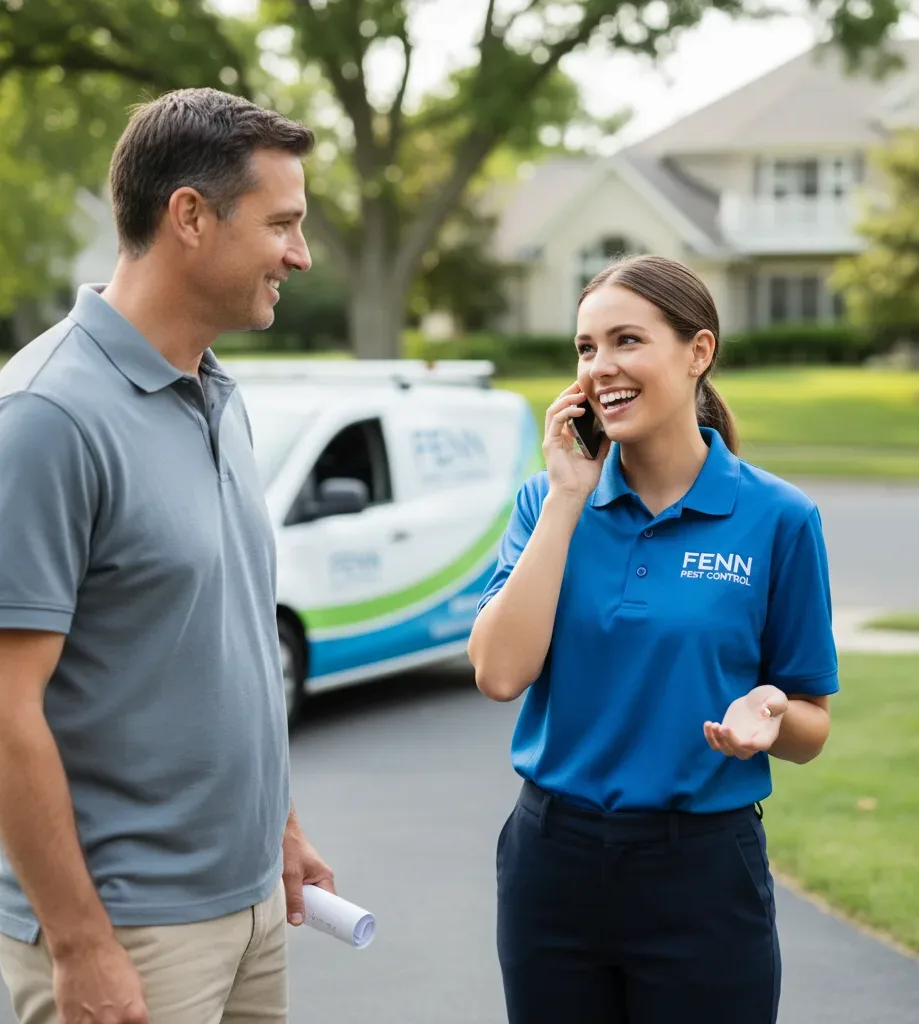 Fenn Pest Control customer support in Montvale